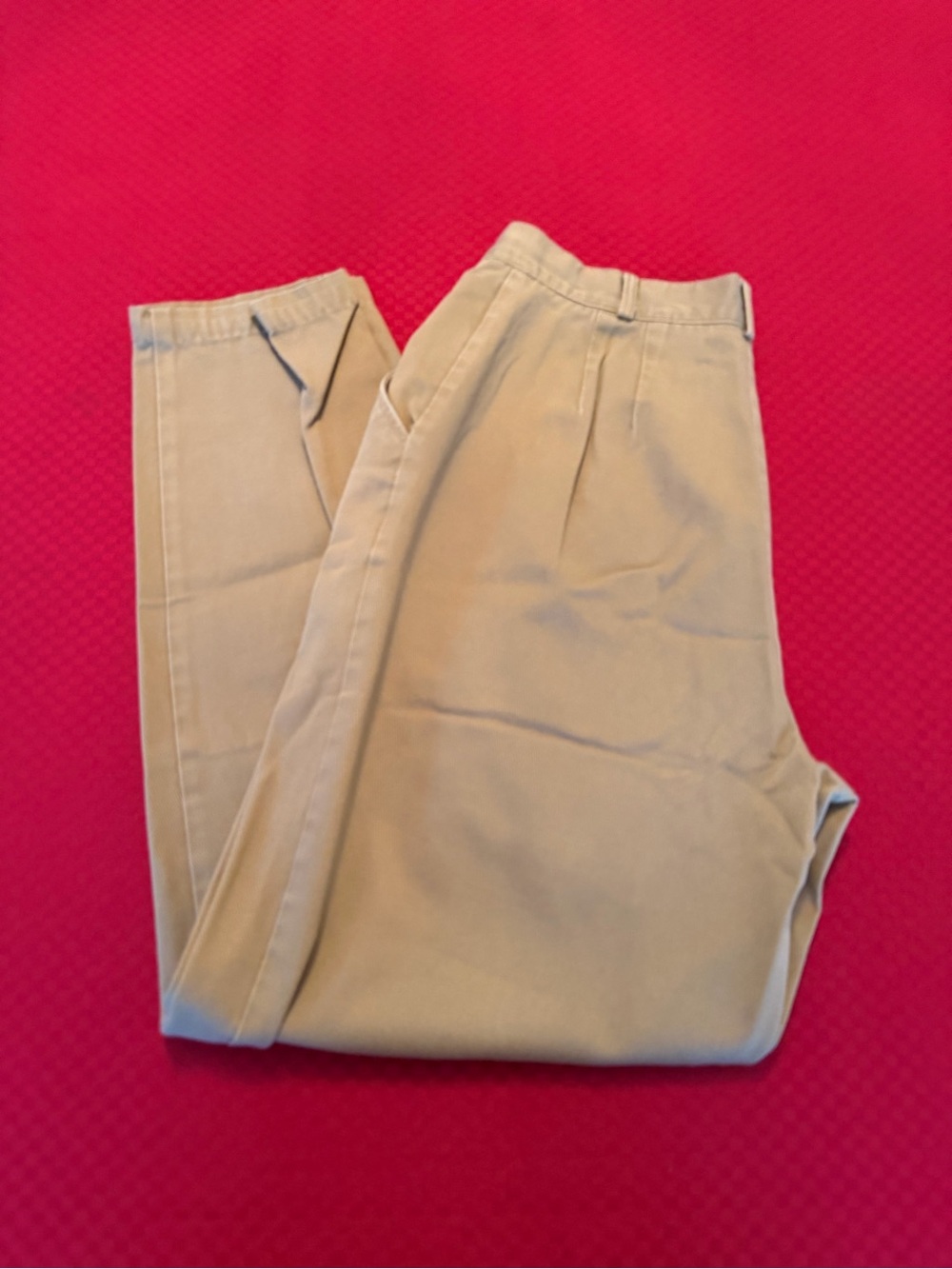 Talbots Straight Leg Pants in Khaki